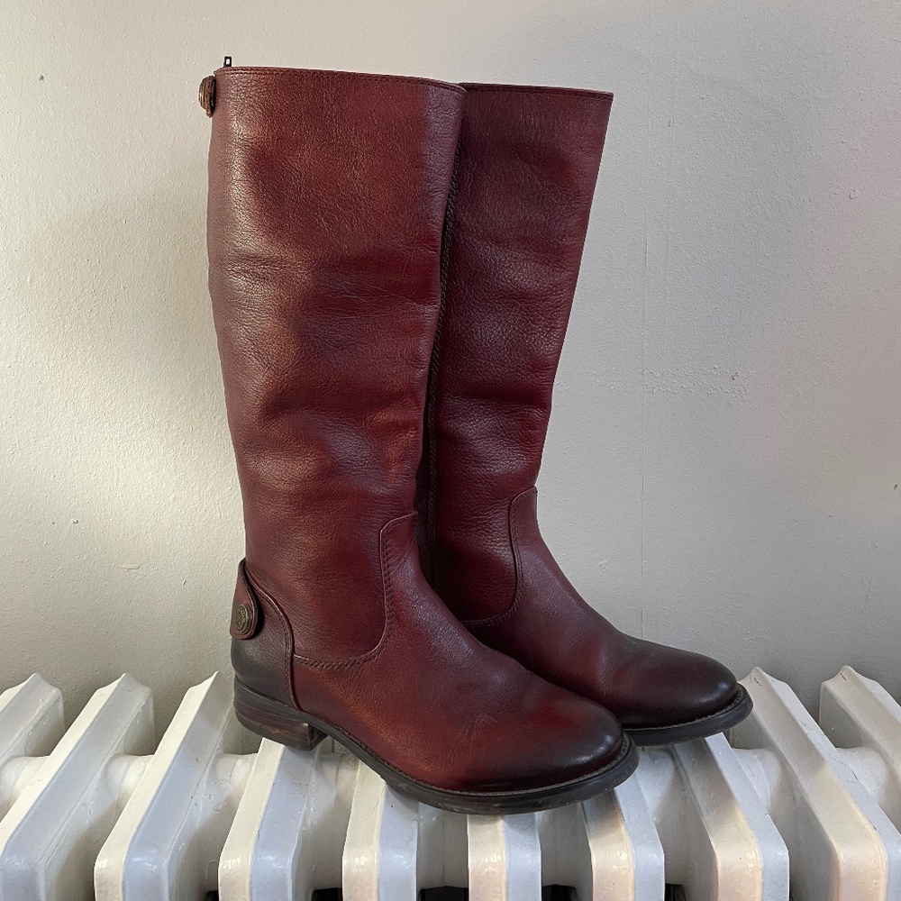 Wine Colour Leather Arturo Chiang Boots